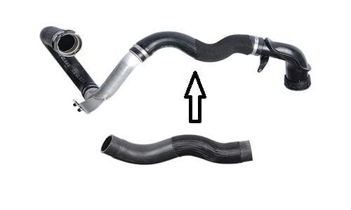 TURBO HORTUMU (ARA PARÇA) ÇIKIŞ OPEL MOKKA 12->...