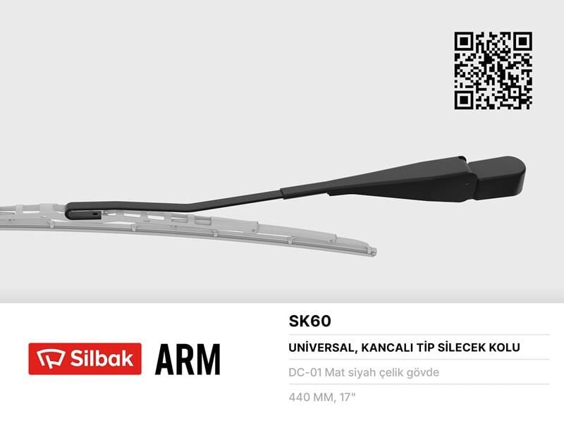 SİLECEK KOLU 450MM IVECO YM 9MM.KANCALI