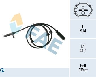 ABS SENSORU ARKA BMW M54 N52 N62 N63 E60 E64 F01 F...