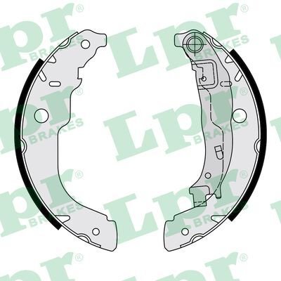 ARKA PABUÇ BALATA P207 1.4 HDİ 1.6HDİ 07=>C3 09...