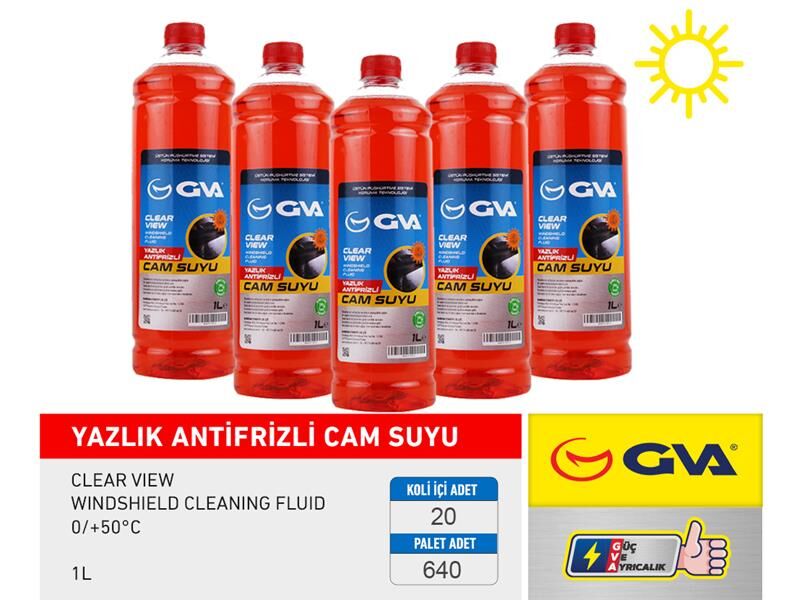 CAM SUYU 1 LT YAZLIK (ANTİFRİZLİ 0/+50C)