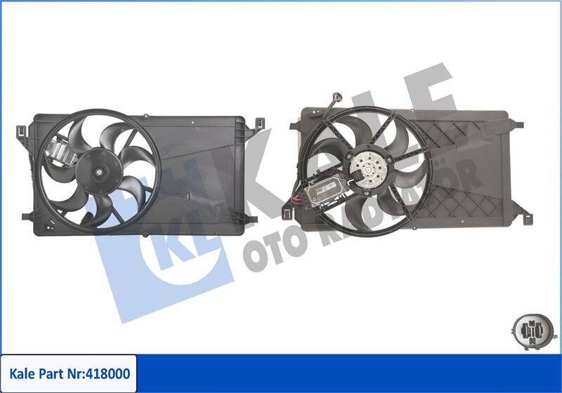 FAN MOTORU DAVLUMBAZLI FORD FOCUS 04> 1.6 TDCİ