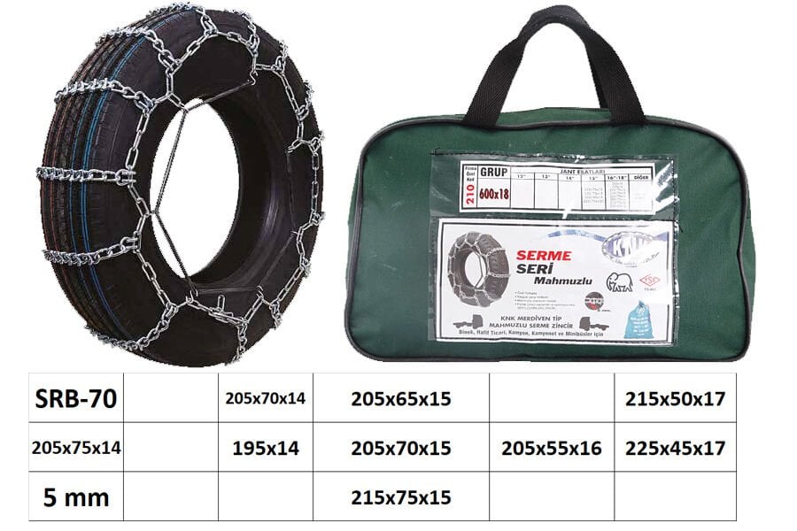 PATİNAJ ZİNCİRİ BİNEK VE HAFİF TİC.ARAÇ SERME 14-1...