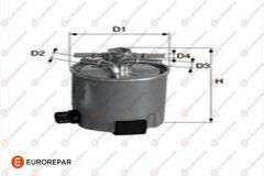 YAKIT FILTRESI [MAZOT FILTRESI] LOGAN MCV SANDERO 1.5 DCI 03-08