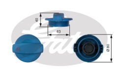 RADYATOR YEDEK SU DEPO KAPAGI A4-A6-A8  00-11