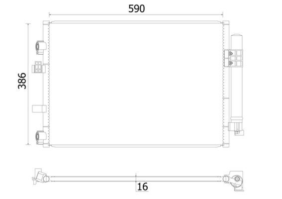 KLIMA RADYATORU FOCUS III C-MAX 1.6 TDCI 12-