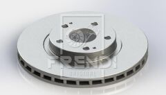 ÖN FREN DİSKİ (HAVA KANALLI) TOYOTA COROLLA VERSO ...