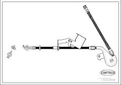 FREN HORTUMU ÖN SAĞ 407 04-10