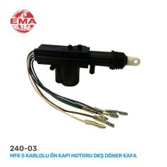 (MFK-5K) MERKEZİ KİLİT MOTORU 5 KABLO ÖN TOFAŞ ÜNİ...