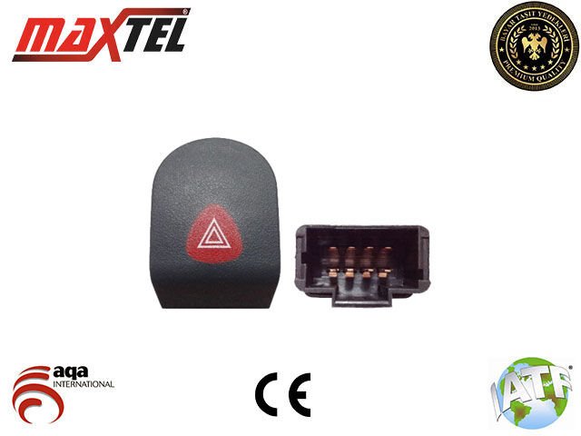 DÖRTLÜ FLAŞER ANAHTARI RENAULT KANGOO 8 PİN