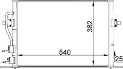 KLIMA RADYATORU MONDEO II 1.6 1.8 2.0 ZETEC 96-01