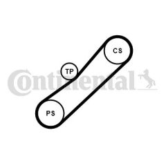 4PK905K1 Multi V-Belt Kit