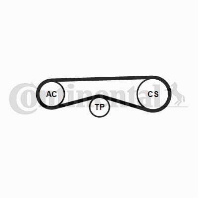 4PK970K1 Multi V-Belt Kit