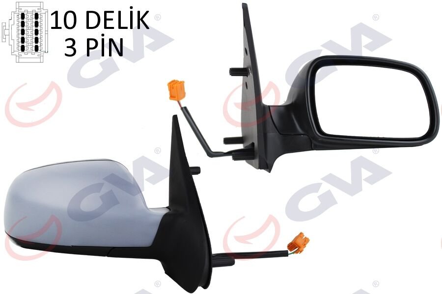 DIŞ DİKİZ AYNASI SAĞ XSARA 03> ELEKTRİKLİ+ISITM...