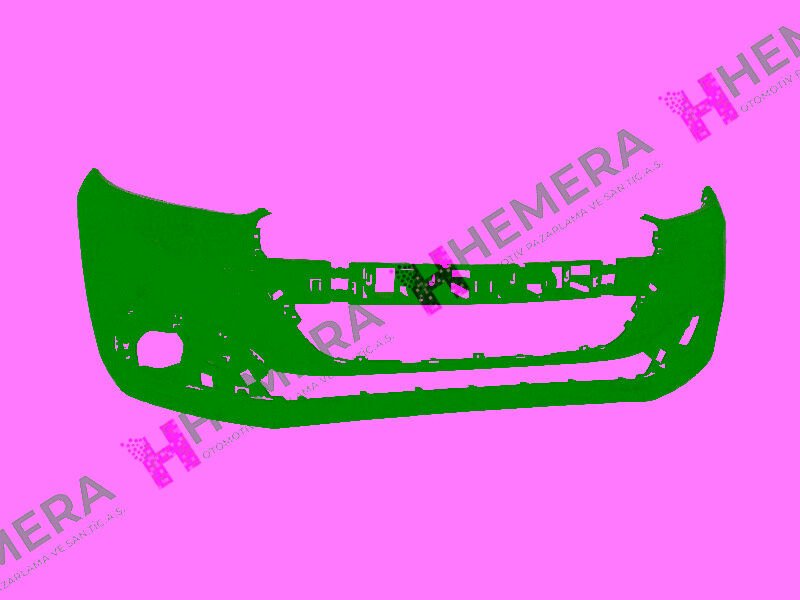 TAMPON ÖN SİSLİ SİYAH PEUGEOT 208 2015>