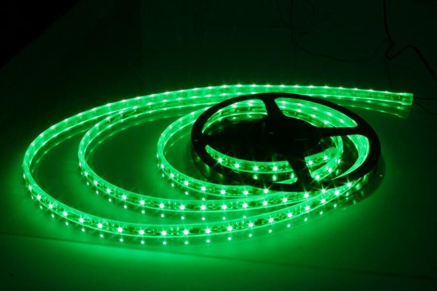 ŞERİT LED 5 MT. 24V. DIŞ MEKAN 60 LED YEŞİL