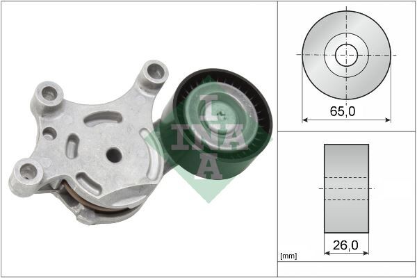 ALTERNATÖR GERGİ RULMANI (KÜTÜKLÜ) P206 04>13 P...