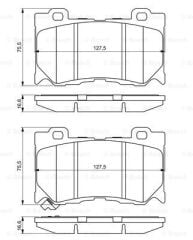 FREN BALATASI ON LEXUS FX-FX37-FX30D 08-