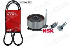 TRİGER KAYIŞ SETİ (EKSANTRİK SETİ) HONDA CIVIC 1.4...