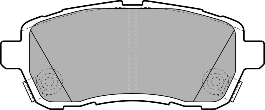 ÖN BALATA FIESTA VI 1.4-1.4TDCİ 1.6 TDCI 08=>SW...