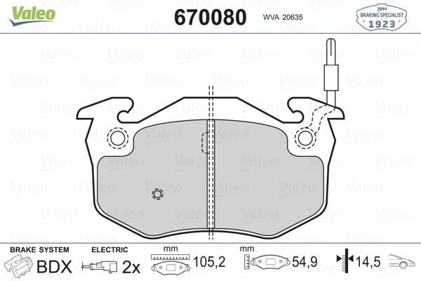ÖN BALATA RENAULT R5 72>85 CLIO I 91>98 EXPR...
