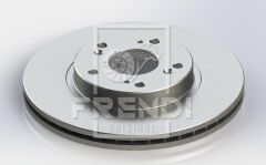ÖN FREN DİSKİ (HAVA KANALLI) HONDA CIVIC 1,6L R16A...