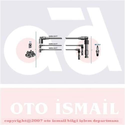 BUJİ KABLO TK OMEGA B V6 96=> ECOTEC 1-3-5