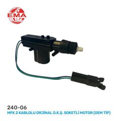 MERKEZİ KİLİT MOTORU 2 KABLO SOKETLİ ARKA TOFAŞ ÜN...