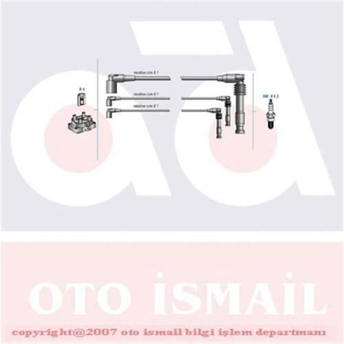 BUJİ KABLO TK OMEGA B V6 96=> ECOTEC 2-4-6