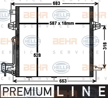 KLIMA RADYATORU W164-251 M642-272-273 05-12