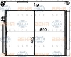 KLIMA RADYATORU X5 E70-X5 E70 LCI-X5 F15-X6 E71-X6 F16 07-18