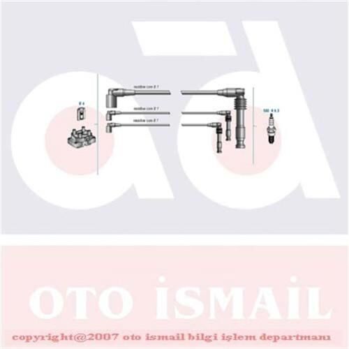 BUJİ KABLO TK VECTRA B V6 96=> ECOTEC 2-4-6