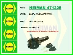 BAGAJ KILIDI ANAHTARLI CLIO HB (98-03)