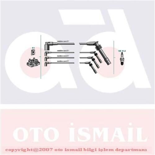 BUJİ KABLOSU TAKIMI ASTRA F 91>98 VECTRA A 88&g...