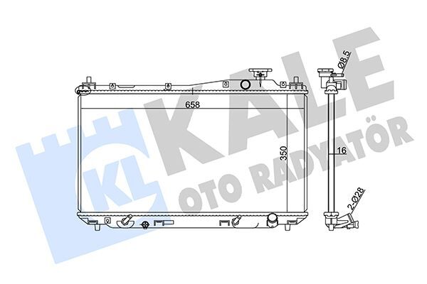 RADYATÖR CIVIC VII (OTOMATİK) (AL/PL/BRZ) (350x658...