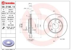 ÖN FREN AYNASI P106 I-II(91-02)206 98=>306 (93-...