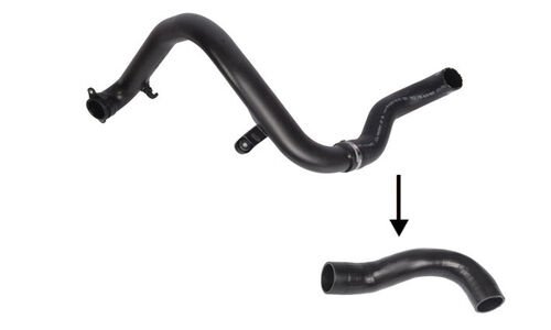 TURBO HORTUMU PLASTİK BORU HARİÇ OK İLE GÖSTERİLEN...