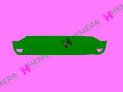 TAMPON ARKA SİYAH SENSÖRSÜZ RENAULT CAPTUR 2014-2...