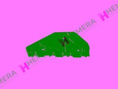 TAMPON BRAKETİ ARKA SOL DACIA DOKKER 2012>