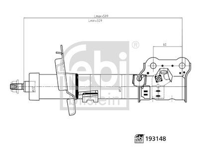 AMORTİSÖR ÖN SAĞ FORD COURIER-FIESTA-BMAX 13> ...