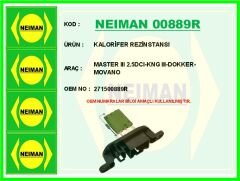 KALORİFER REZİNSTANSI MASTER III 2.5DCI-KNG III-DO...