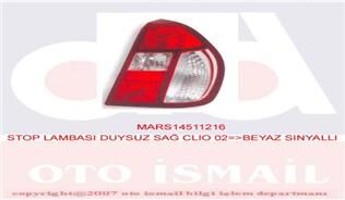 STOP LAMBASI DUYSUZ SAĞ CLIO 02=>BEYAZ SİNYALLİ