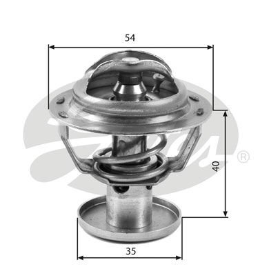 TERMOSTAT MONDEO 2.5 BNZ 96-  87 °C