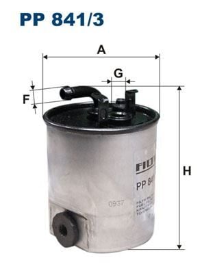 YAKIT FILTRESI MERCEDES OM611 OM668 W168 W414 W638...