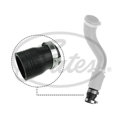TURBO INTERCOOLER HORTUMU [1 PARCA KUCUK] TRANSIT V-347 V-363 2.2 TDCI 11-
