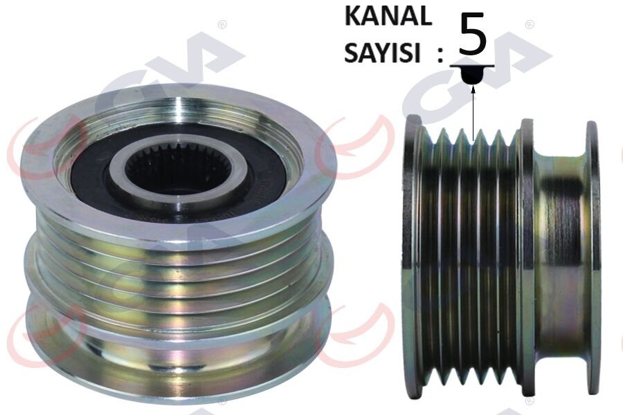 ALTERNATÖR KASNAĞI (RULMANLI) MEGANE-CLIO II-KANGO...