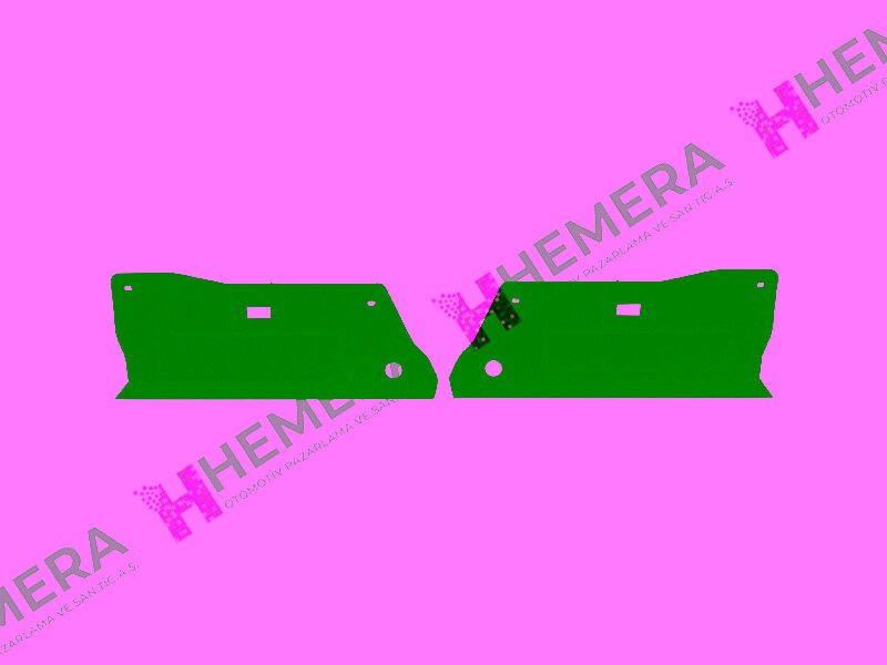 TAMPON SPOYLERİ ÖN SET RENAULT CLIO IV 2013-2016