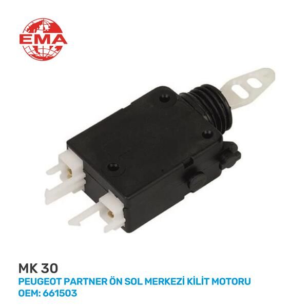 ÖN SOL MERKEZİ KİLİT MOTORU PEUGEOT PARTNER