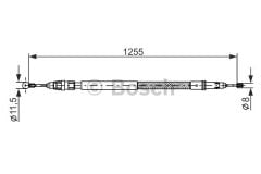 FREN HORTUMU ARKA B.M 807 06-