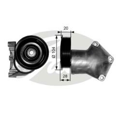 V KAYIS GERGISI KOMPLE FIESTA IV 1.25 1.4 ZETEC-S 96-